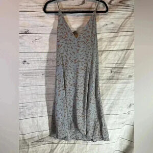 Believe grey and orange patterned dress